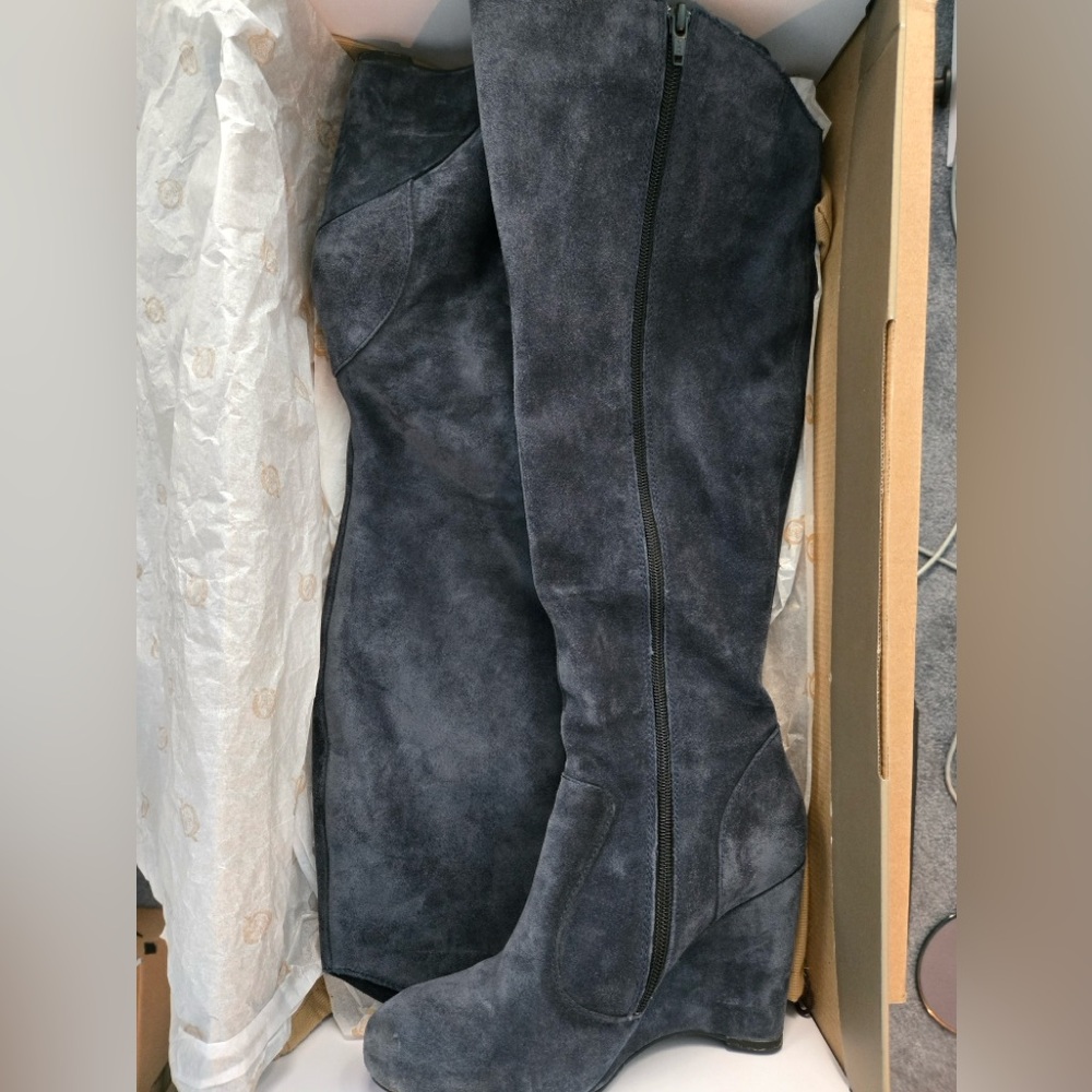 Crown Suede Boots